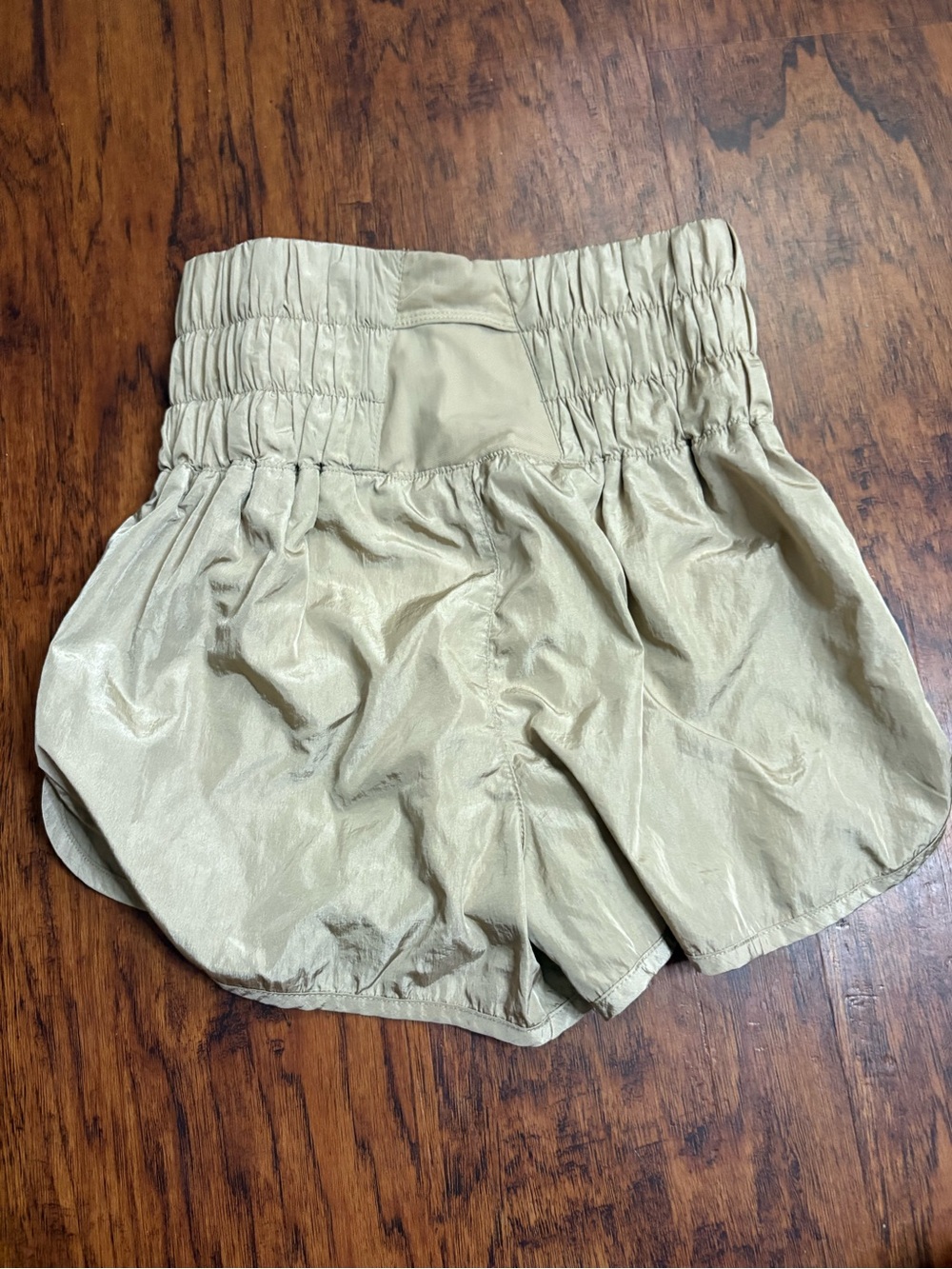 FP Movement by Free People High-Waist Athletic Shorts - Cream